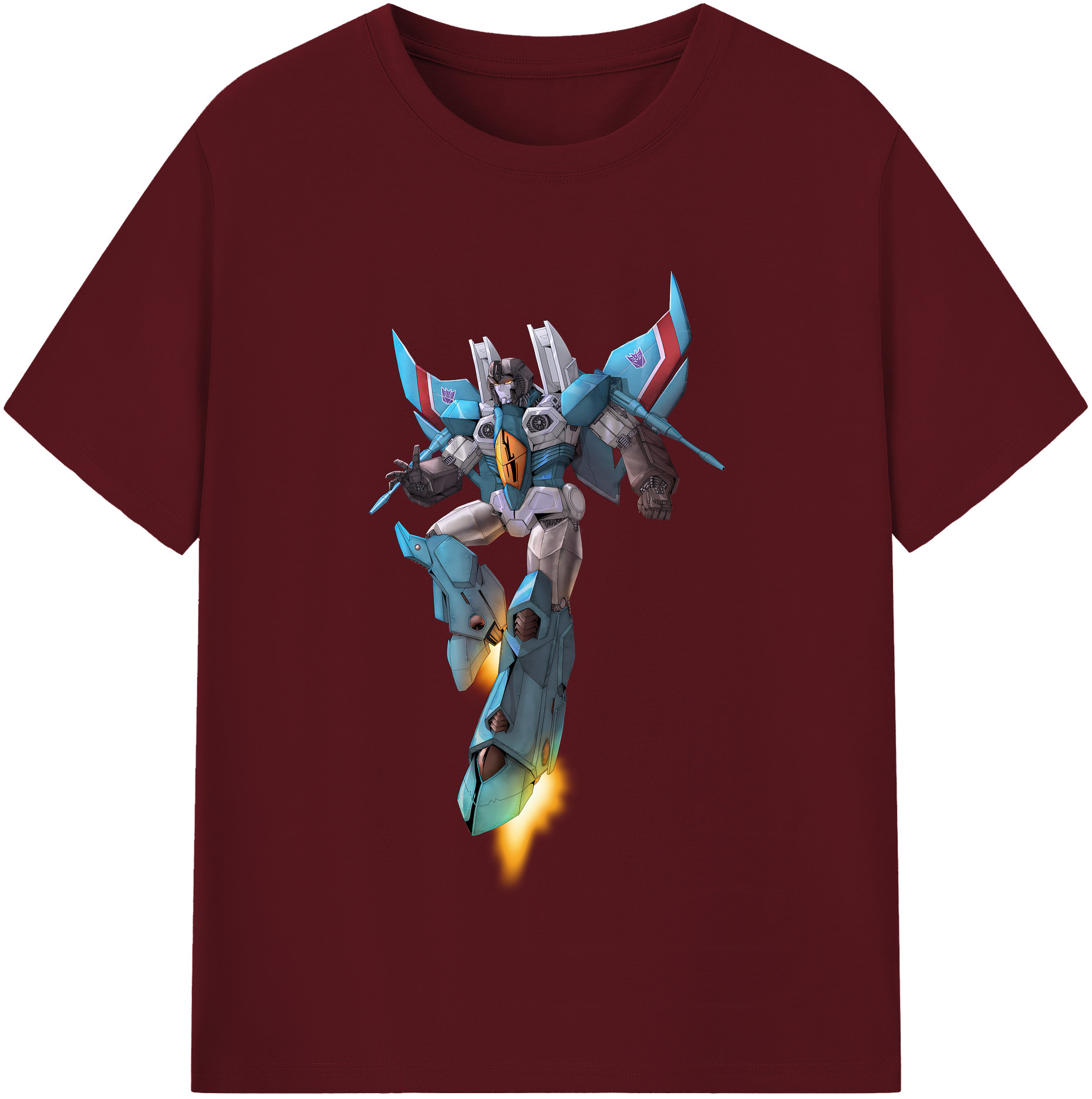 （画像用） Transformers トランスフォーマー 綿100％半袖Tシャツ（フロントプリント）